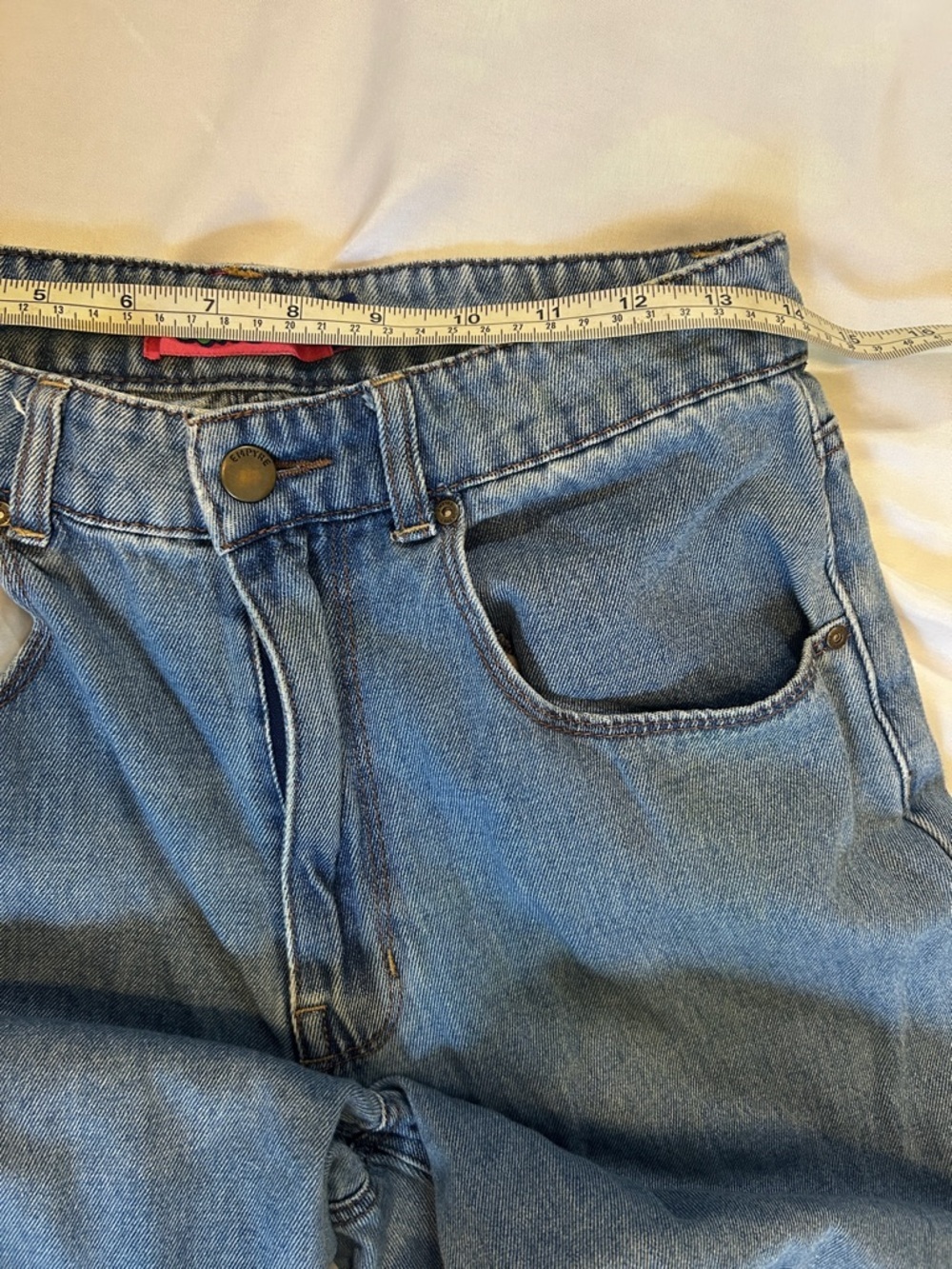 Empyre Women's Blue Wide-Leg Jeans - Picture 7 of 10